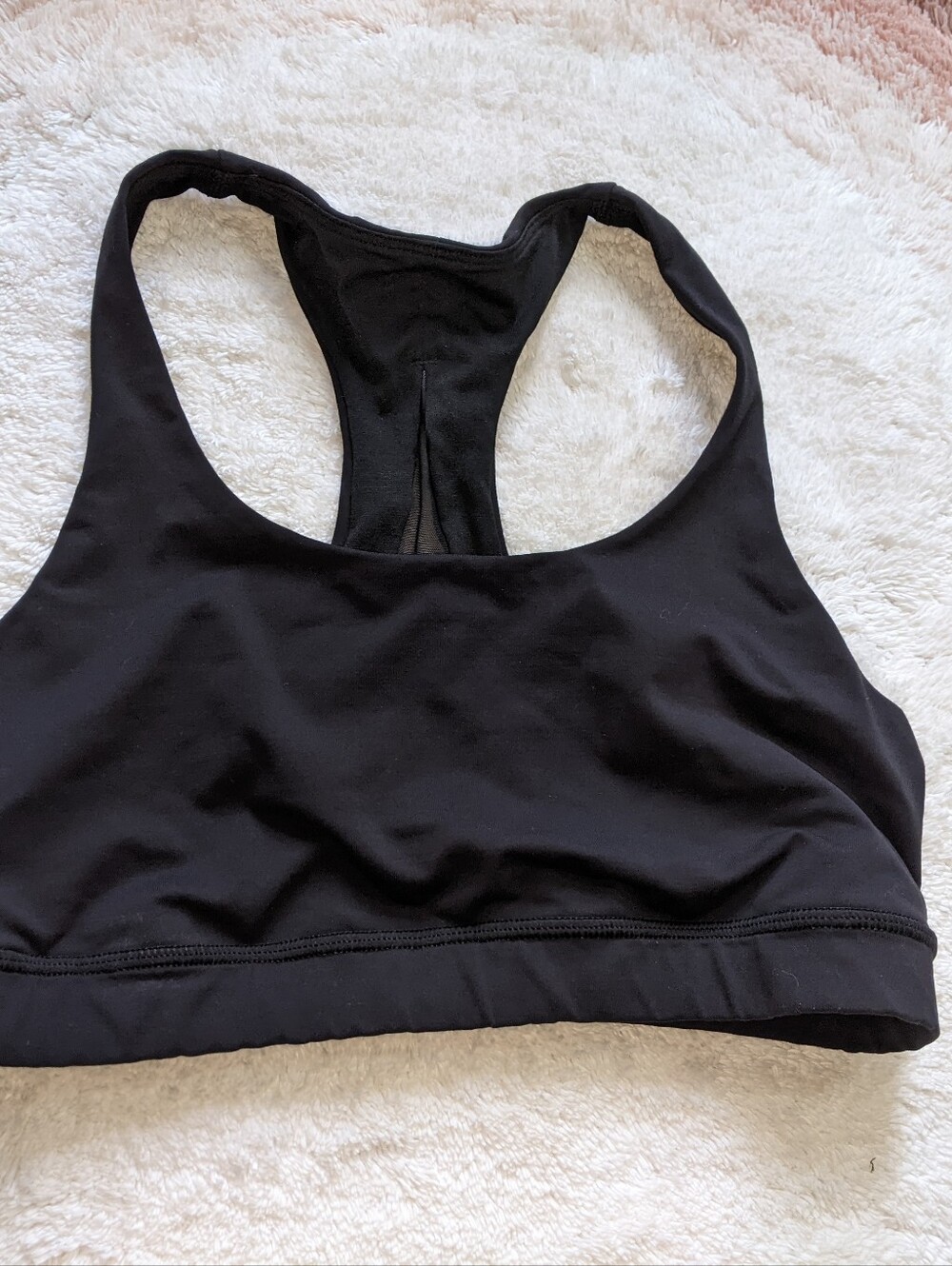 Lululemon Sports Bra Black 8